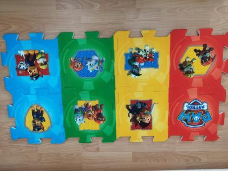 Puzzle čísla a labková patrola, 