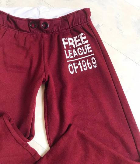Široké hrubé  baggy tepláky, 36