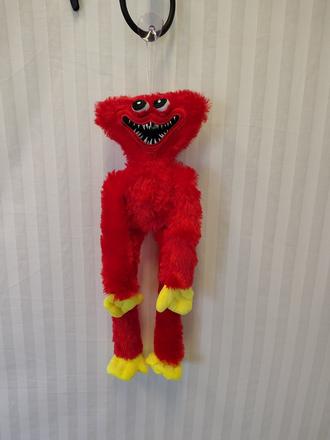 Nové plyšové červené strašidlo huggy wuggy, 41 cm, 