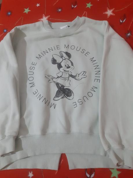 Bledozelená mikina minnie zara, zara,164