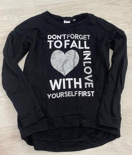 Dievčenská dlhšia mikina, 158