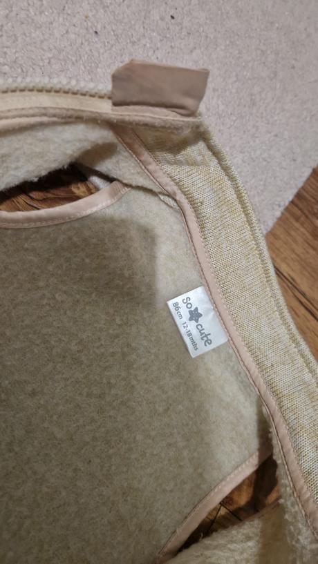 Flísové vesty 12-18m, 86