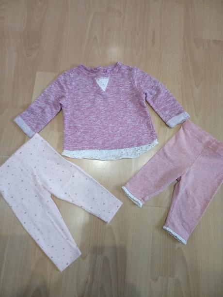 Set najmenších 3-6 mes. vel. 62, 50–62