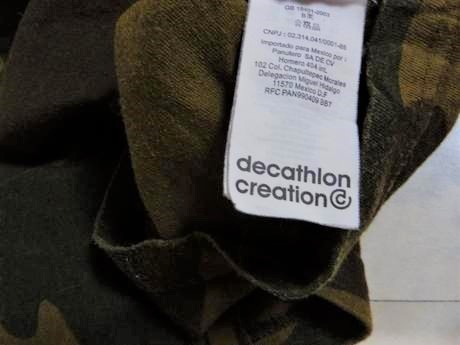 Maskáčové tričko, decathlon,xxxl