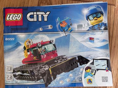 Lego city 60222 snehová fréza, 
