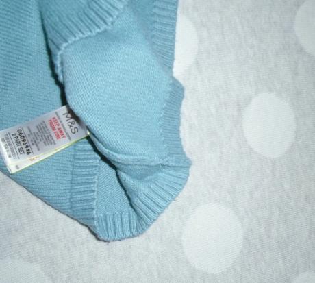 Pletené šaty na 9 až 12 mesiacov, marks & spencer,80