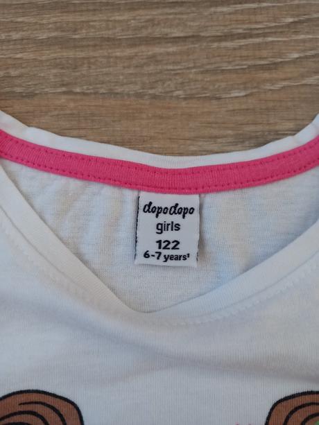 Tričká 2ks (málo nosené), dopodopo,122