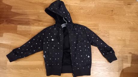 Obojstranná bunda 2/3roky reflexná svietia prvky, 92