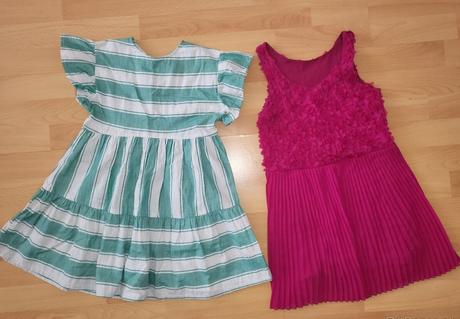 Dievčenské šaty 116/122, c&a,116
