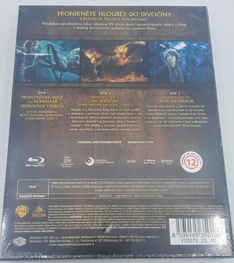 Hobbit - šmakova dračí pousť- 3bd prodloužená ver., 