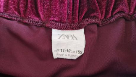 Nohavicová sukňa, zara,152