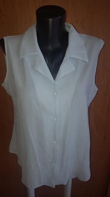 Biely blúzkový top, m