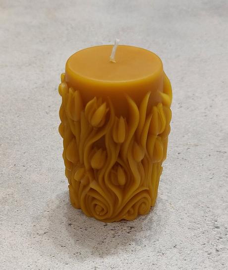 Veľkonočné sviečky z včelieho vosku, 