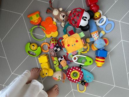 Hračky pre babatko,