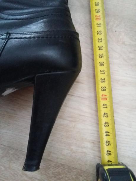 Koženné čižmy veľ.37, 37