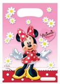 Minnie mouse darčekové párty tašky 6 ks, 