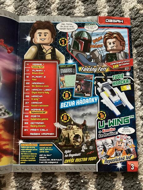 Star wars časopis a komiks, 