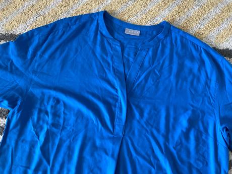 Modrý top canda, c&a,48