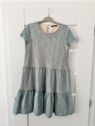 Čipkove volanove šaty, mohito,m