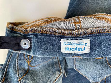 Slim fit elastické rifle, mayoral,92