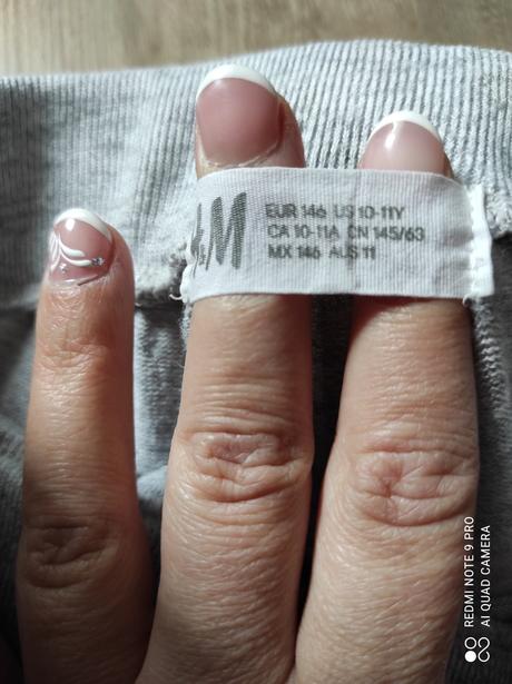 Tepláky na leto, h&m,146