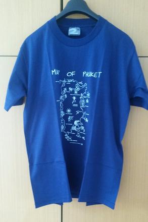 Panske tricko z thajska - map of phuket, l