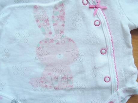 2 x zavinovacie body na 0-3 mes. zajačik, f&f,56