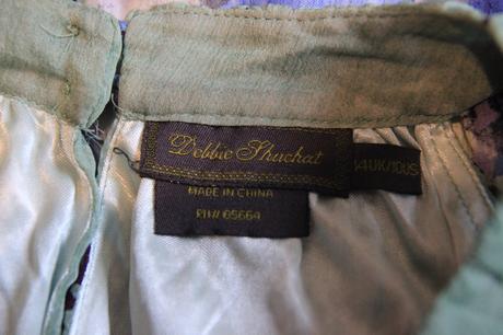 Elegantný top, debbie shuchat, l