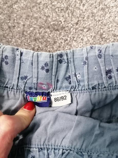 Riflova sukna s volanmi, lupilu,86