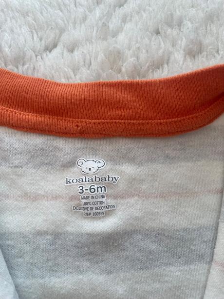 Bavlnene pasikave pyzamo zvieratka, koala baby,68