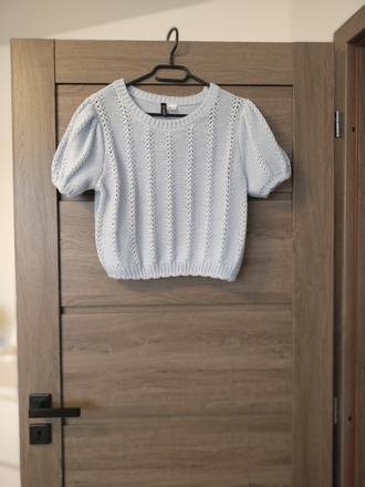 Top pleteninový, h&m,l