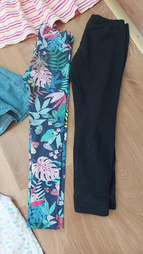 Suknička plus leginky 122-128, h&m,122