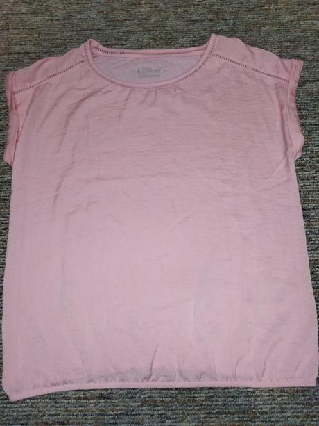 Ružové dámske tričko s.oliver, s.oliver,m