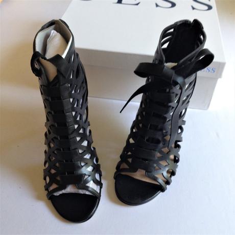 Guess sandále black vel.36 pc 188 eur, guess,36