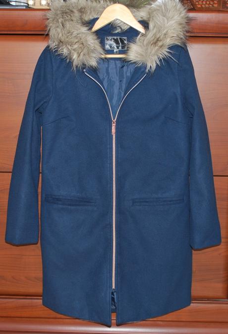 Dámsky kabátik s kožušinkou, bonprix,42