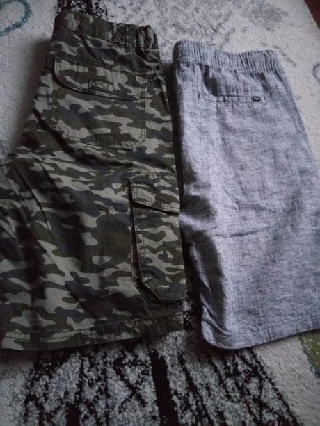 Šortky maskáčove, h&m,152