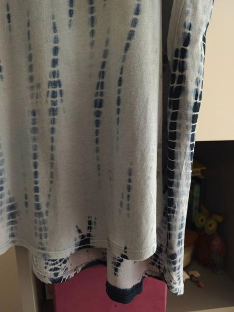 Batikované tričko rock republic, l