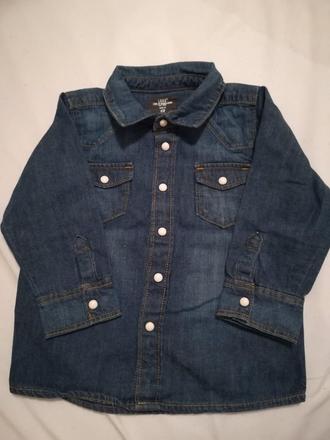 Riflova košeľa, h&m,80