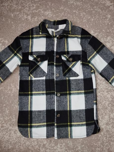 Košeľa/košeľová bunda, h&m,s