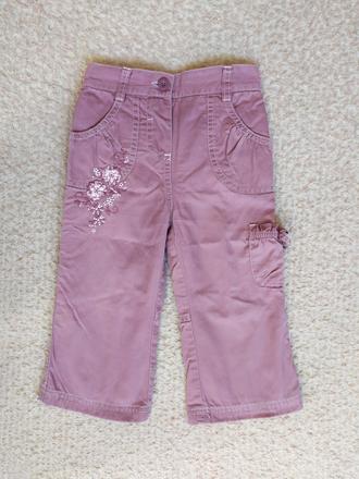 Zateplené nohavice veľ. 80/86, mothercare,80