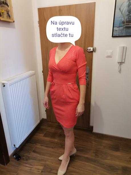 Elegantné šaty veľkosť s, s