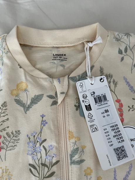 Lindex pyzamo lúčne kvety, lindex,62 / 86