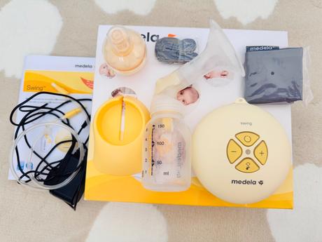 Elektrická odsávačka medela swing, 