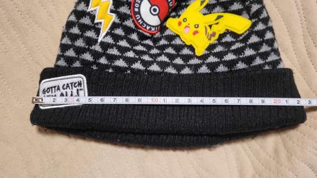 Zimná čiapka pikatchu na 7-10 rokov, 128