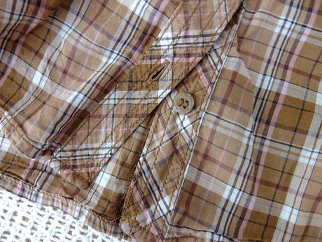 Károvaná košeľa edc, esprit,m