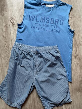 Pyžamo letné 14 rokov, h&m,170