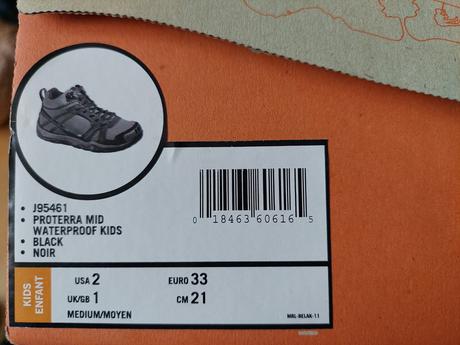 Topánky členkové (aj ako turistické), merrell,33