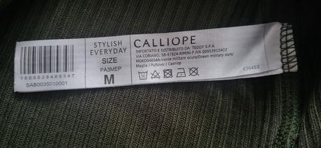 Olivovozelený rolák, calliope,m