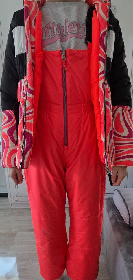 Zimný komplet bunda a oteplovačky, alpine pro,152