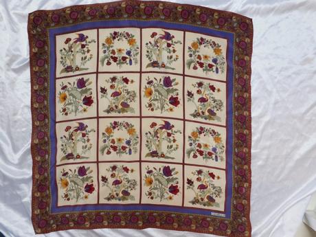 Codello kvalitná luxusna hodvabna elegantná šatka, xl